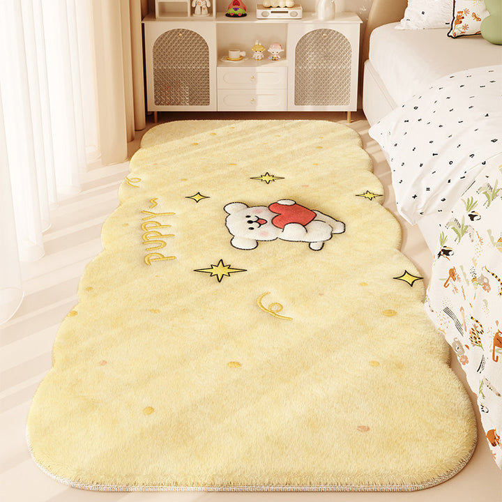 Cartoon-Themed Kids Area Rug