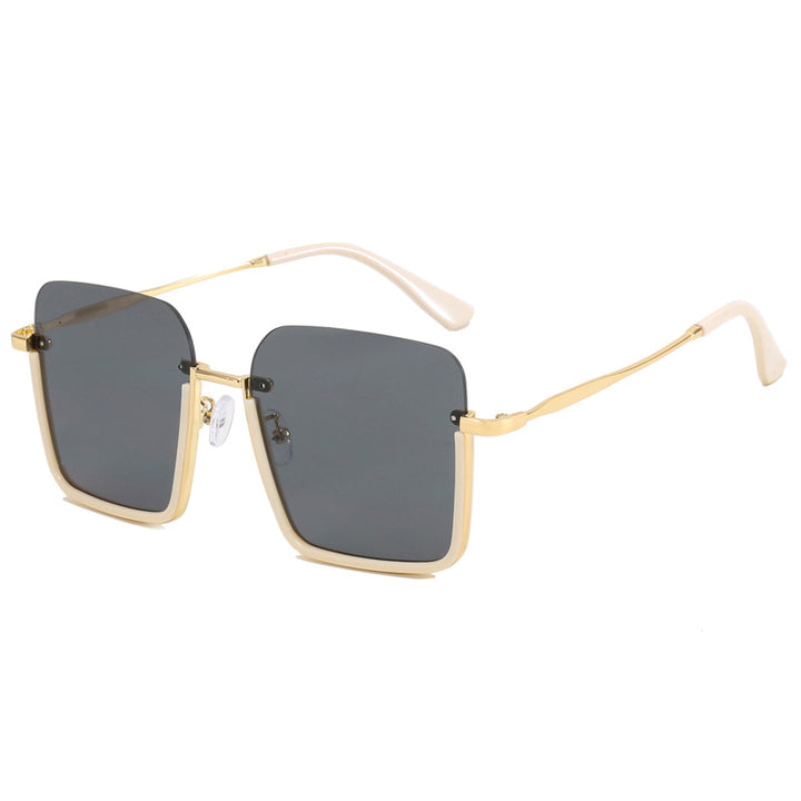 Women oversized sunglasses with elegant geometric frame Stornfield