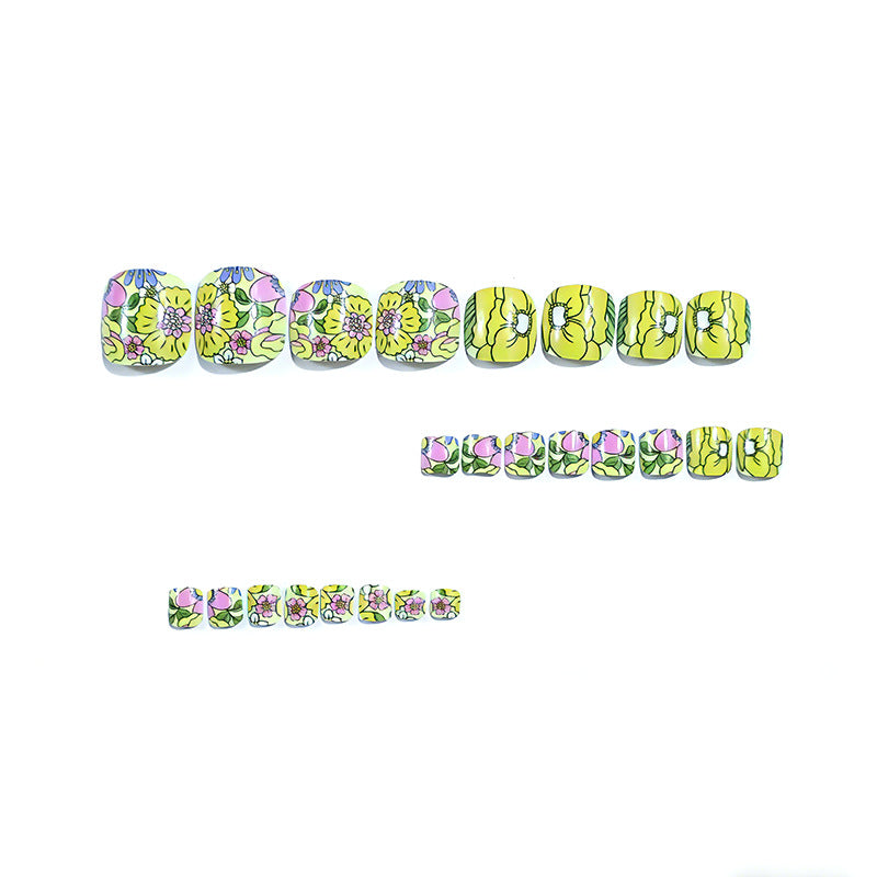 Decorative Floral Nail Art Stornfield