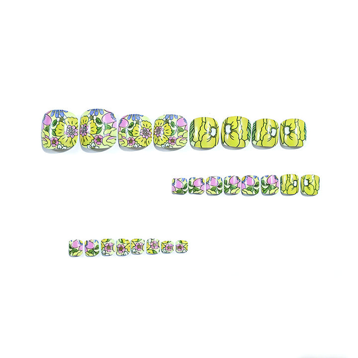 Decorative Floral Nail Art Stornfield