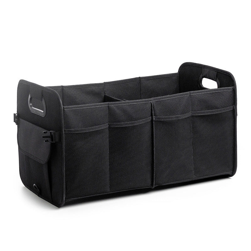 Organizer storage basket with side compartments Stornfield