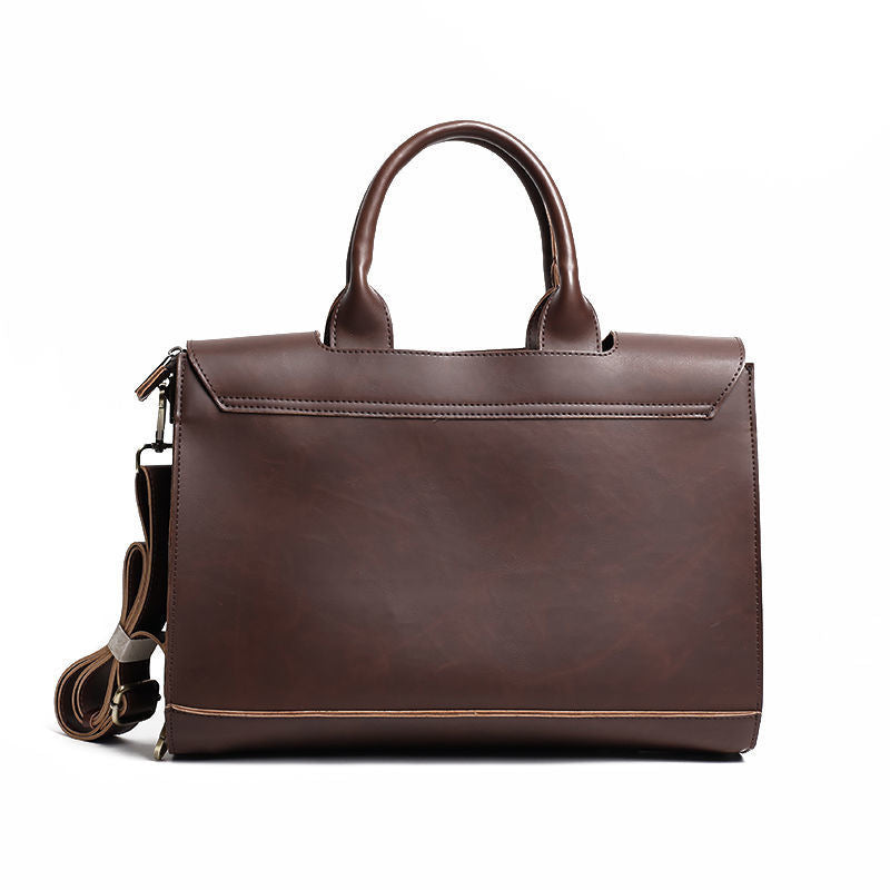 Elegant briefcase with practical outer pocket Stornfield