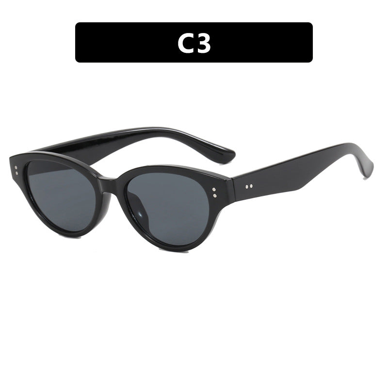 Women's fashionable cat-eye glasses with elegant plastic frame Stornfield