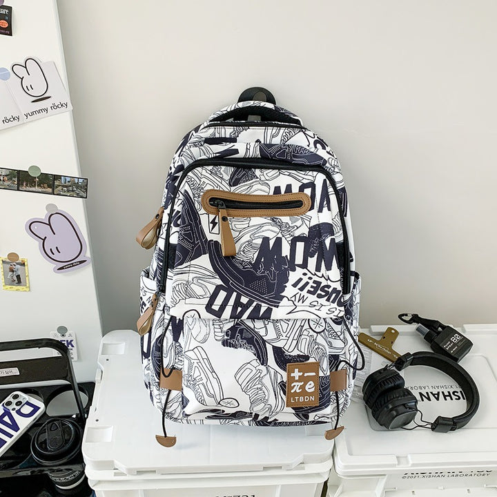 Fashionable Patterned Backpack Stornfield