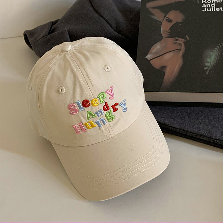 Women's Relaxed Cotton Baseball Cap with Playful Embroidery Stornfield