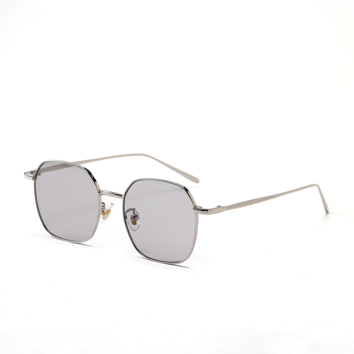 Women geometric sunglasses with modern metal frame Stornfield