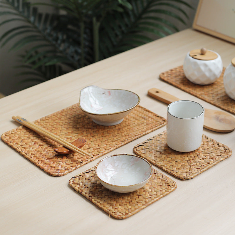 Artisan Woven Serving Tray Stornfield