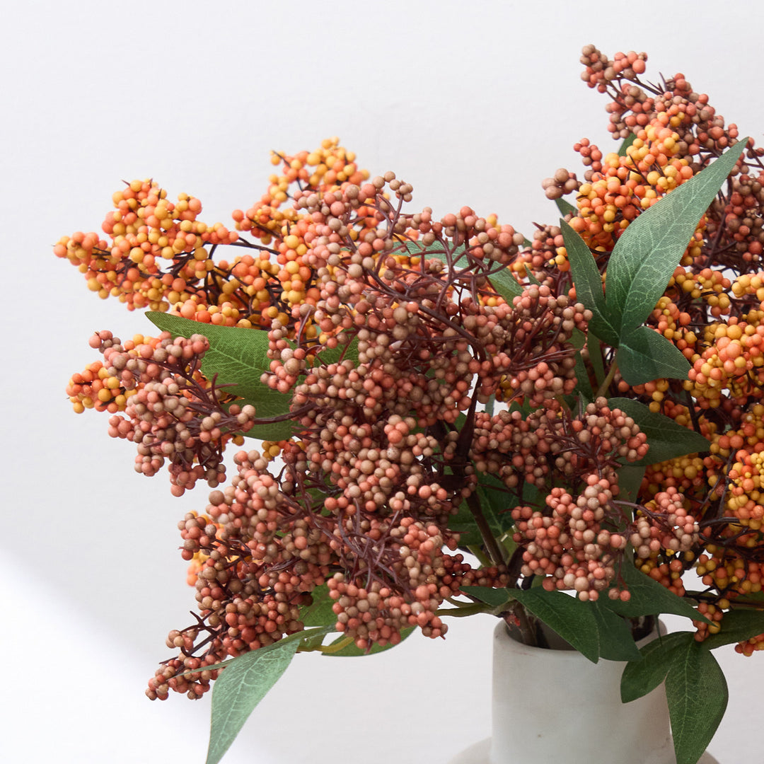 Lifelike Decorative Berry Floral Arrangement
