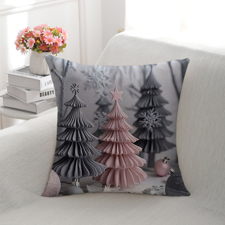 Decorative Holiday-Themed Cushion