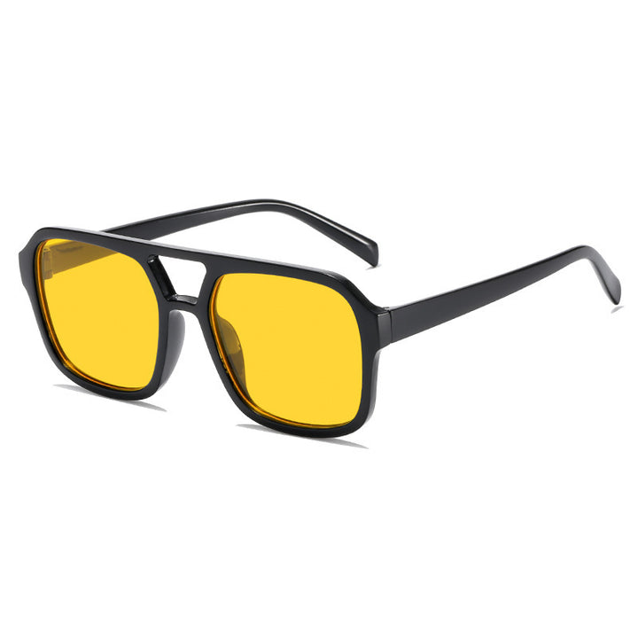 Clear Lens Square Frame Sunglasses Stornfield