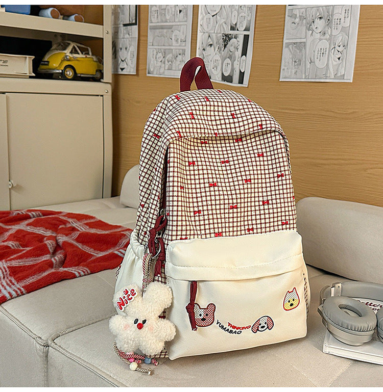 Cute Bow-Embellished Backpack Stornfield