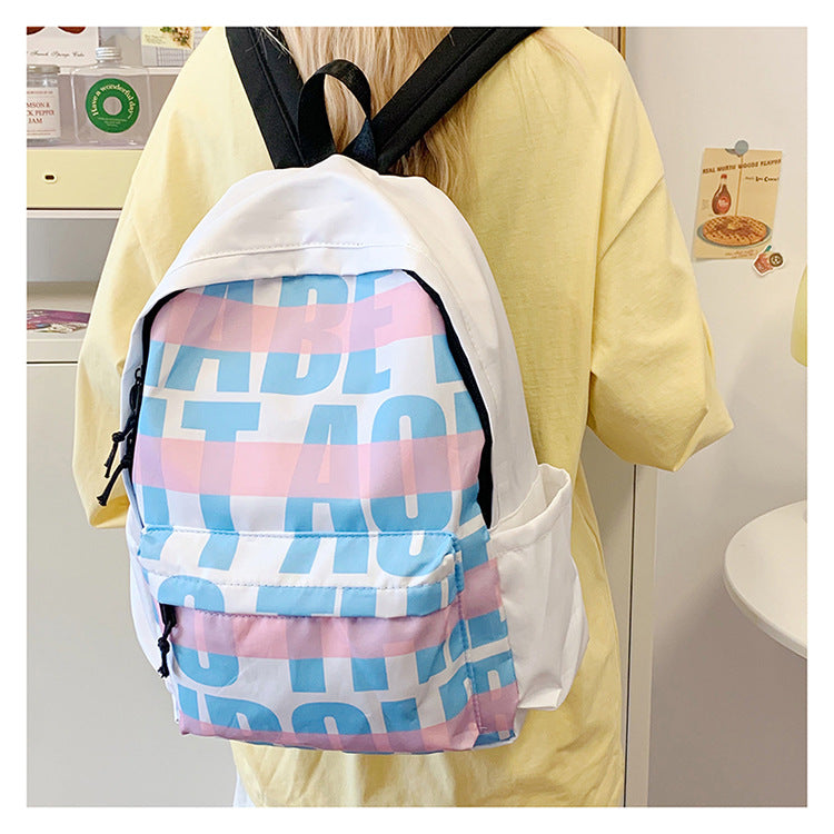 Leisure backpack with eye-catching graphic design and practical compartments Stornfield