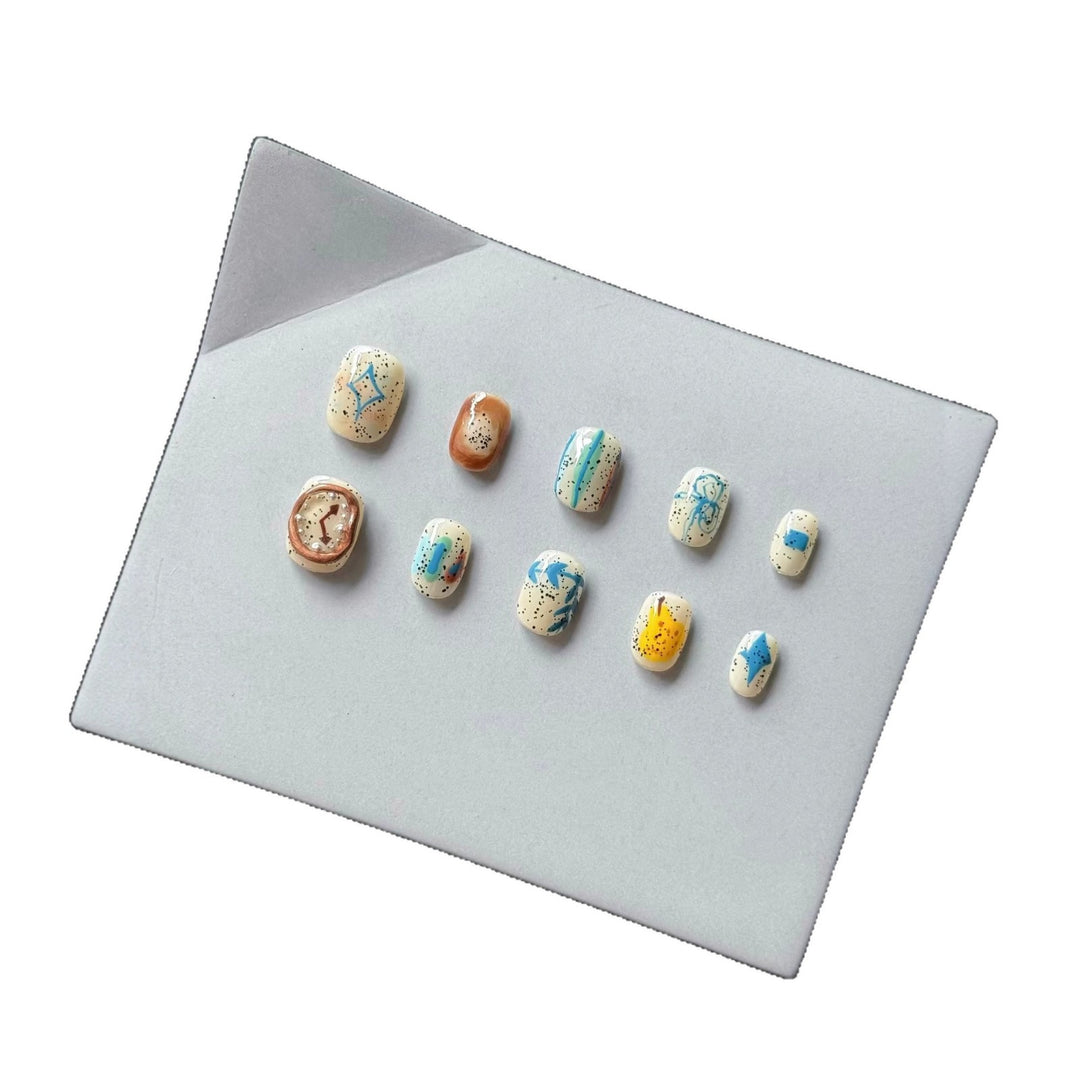 Artistic Decorative Press-On Nails Set  1791774557