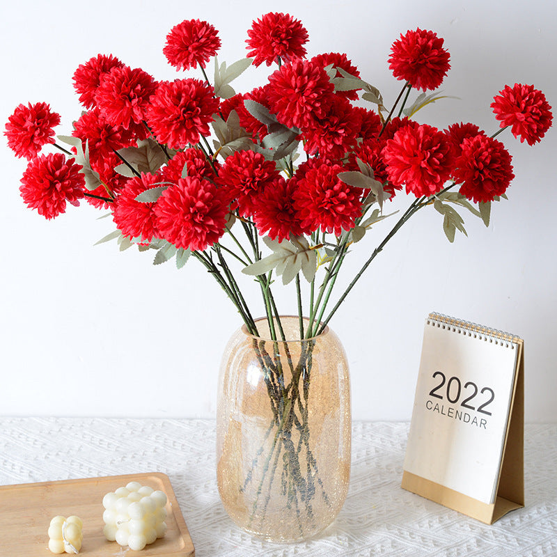 Luxurious Fabric Flower Stem Arrangement