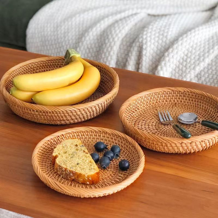 Honeycomb Woven Fruit Basket Stornfield