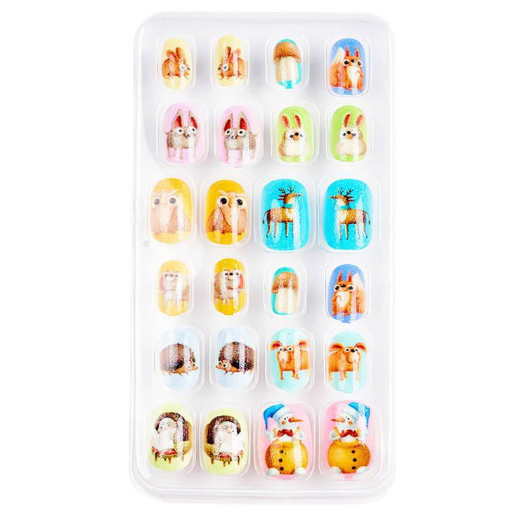 Decorative Animal-Themed Press-On Nails Stornfield
