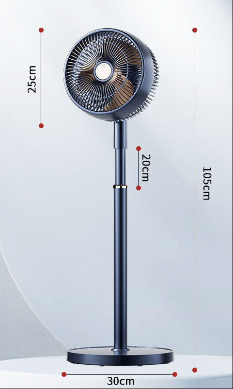 Ladies table fan with height-adjustable design Stornfield