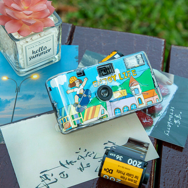 Playful Illustrated Instant Photo Camera Stornfield