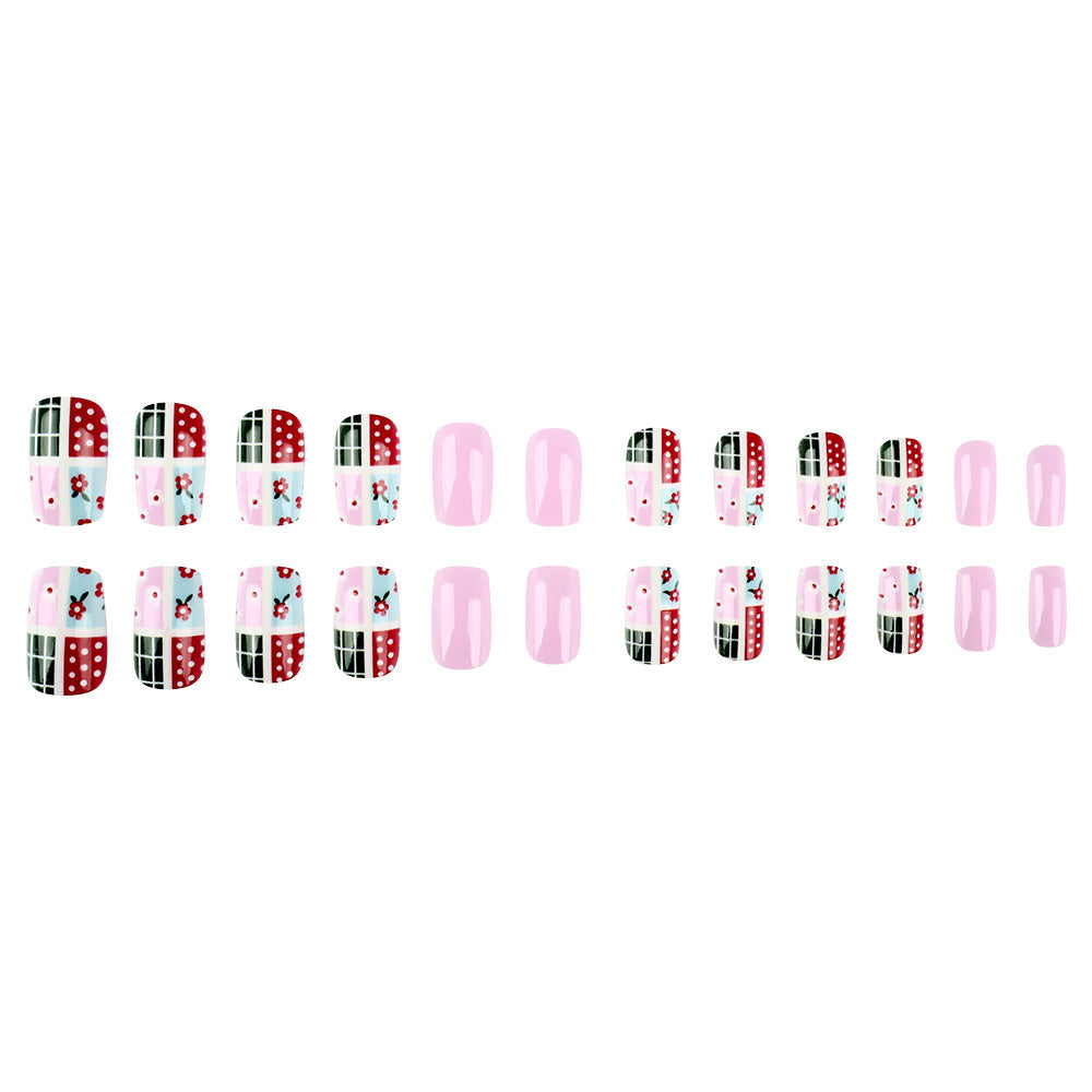 Artistic Patchwork Nail Art Stornfield