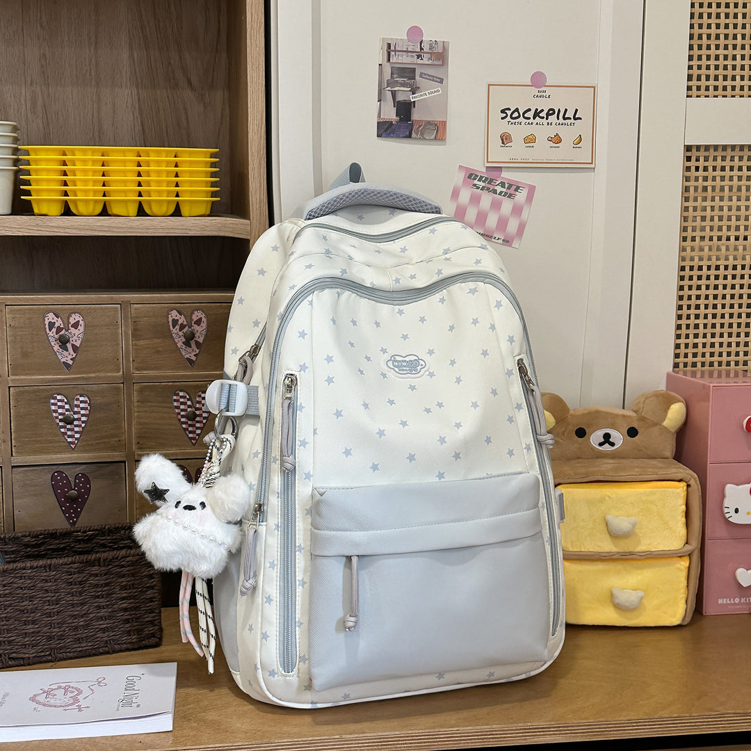 Creative Star-Printed Casual Backpack Stornfield