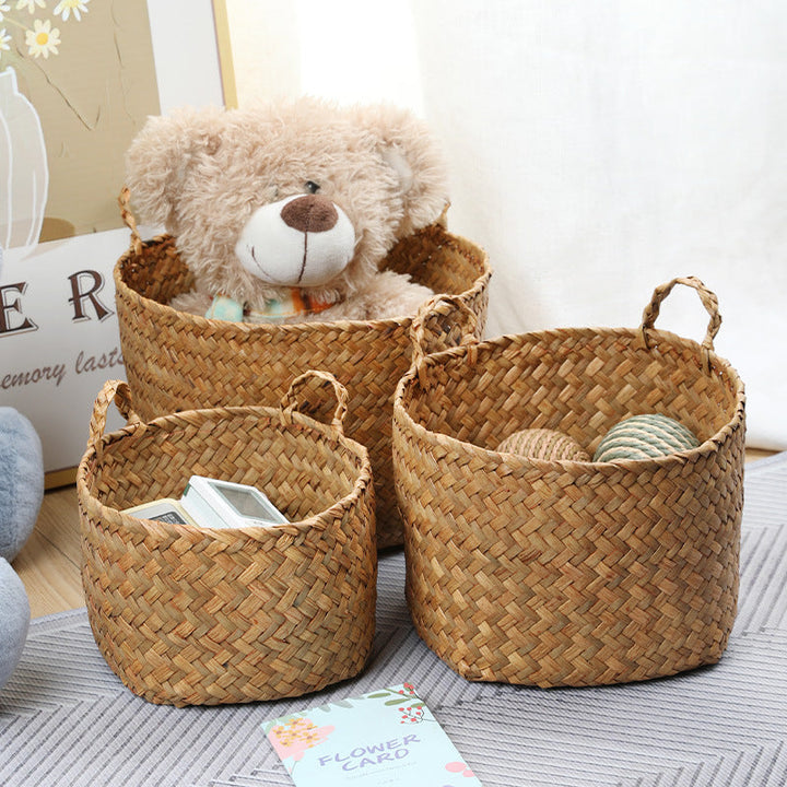 Multi-Functional Handwoven Storage Basket Stornfield