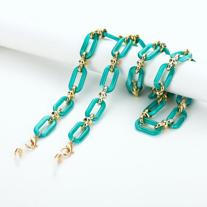 Fashionable sunglasses with chain pendant Stornfield