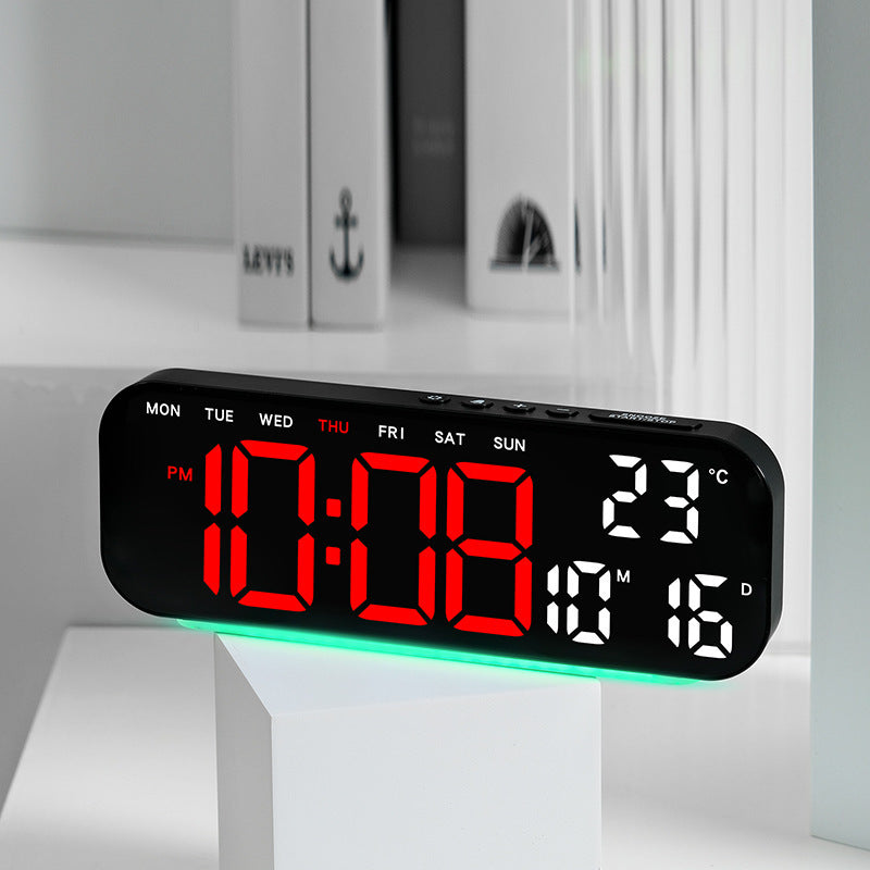 Digital weather alarm clock with temperature and hygrometer display Stornfield