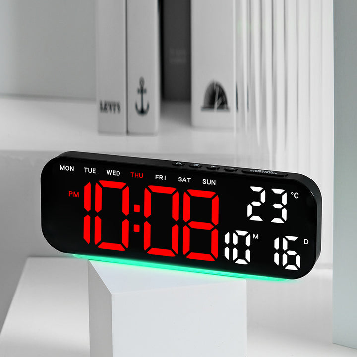 Digital weather alarm clock with temperature and hygrometer display Stornfield