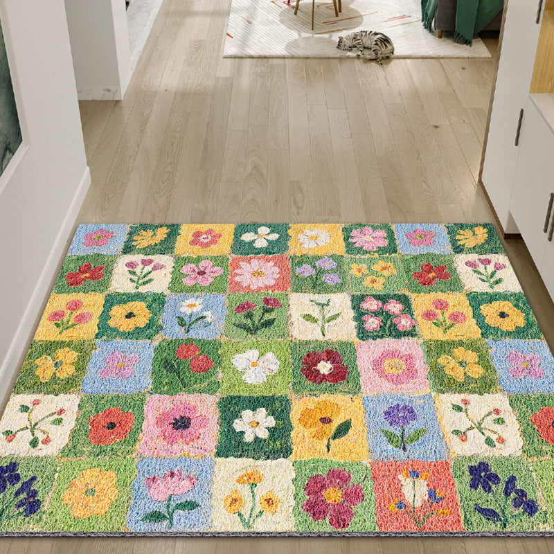Floral Patchwork Area Rug Stornfield