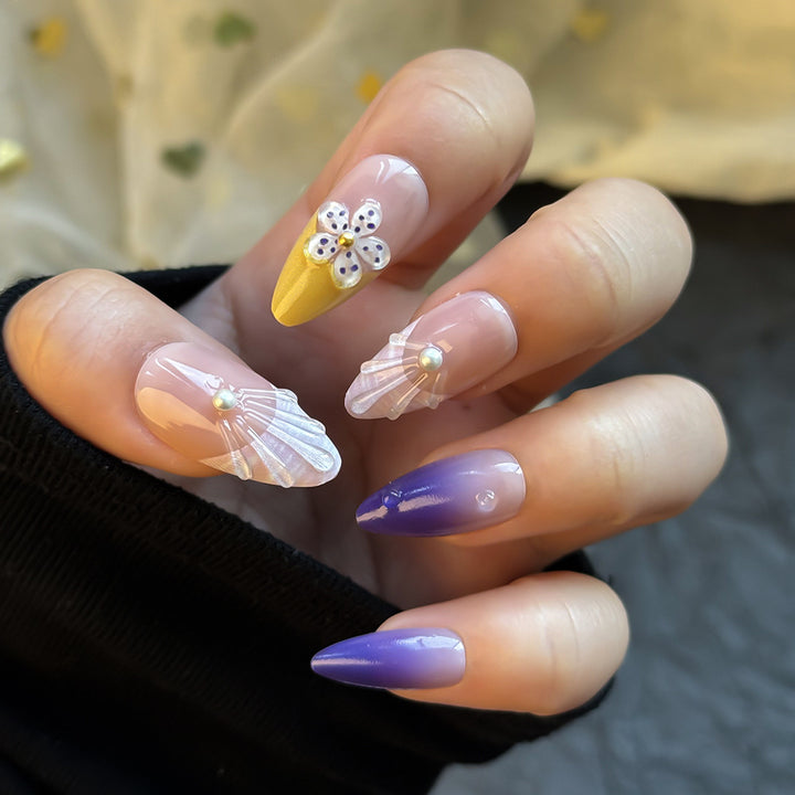 Luxe Decorative Press-On Nail Collection Stornfield