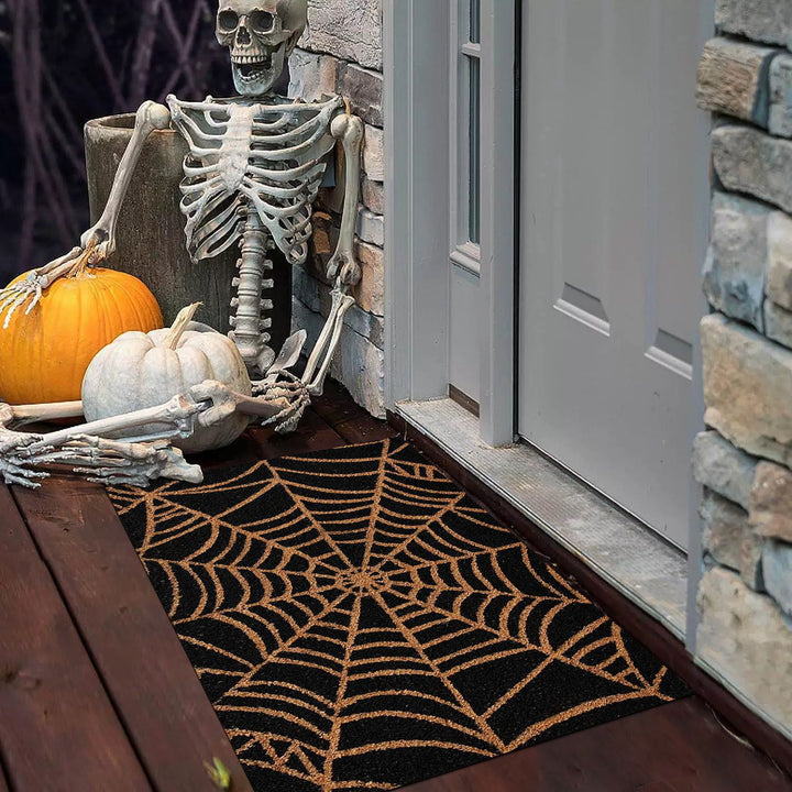 Halloween-Themed Decorative Welcome Mat for Home