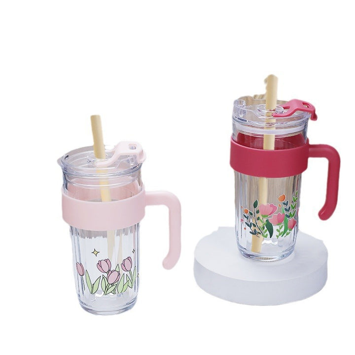 Ladies stable drinking cup with ergonomic handle and innovative silicone ring Stornfield