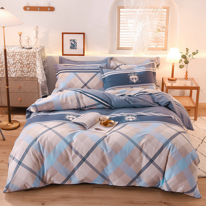 Luxury Striped Bedding Set