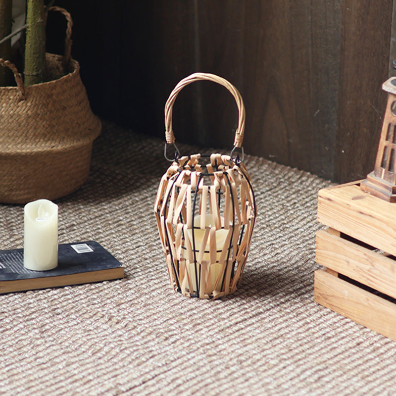 Handmade Basket Lamp Stornfield