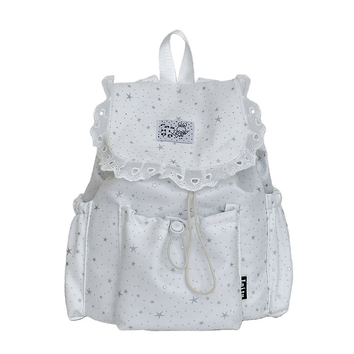 Charming Star-Patterned Backpack Stornfield