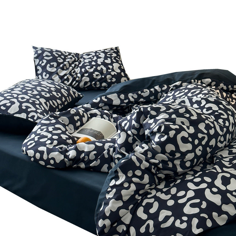 Dotted bedding set made of cotton satin with an extra soft touch
