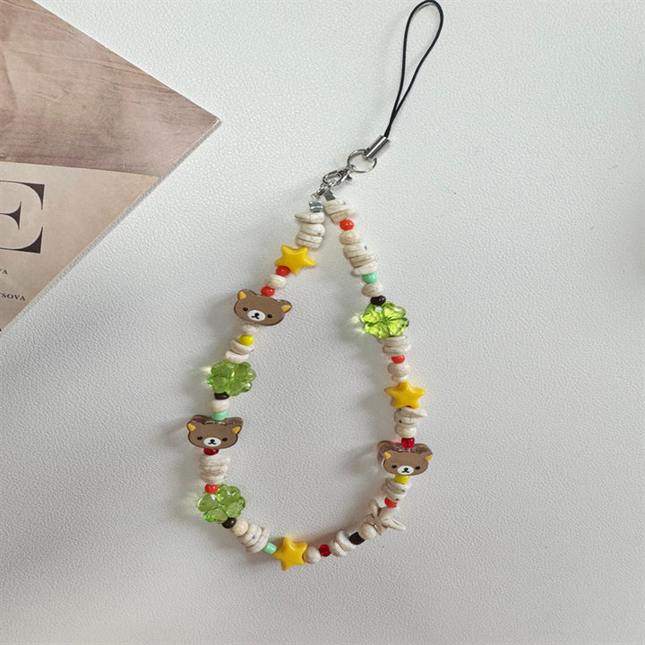 Fun-Themed Beaded Keychain Holder Stornfield