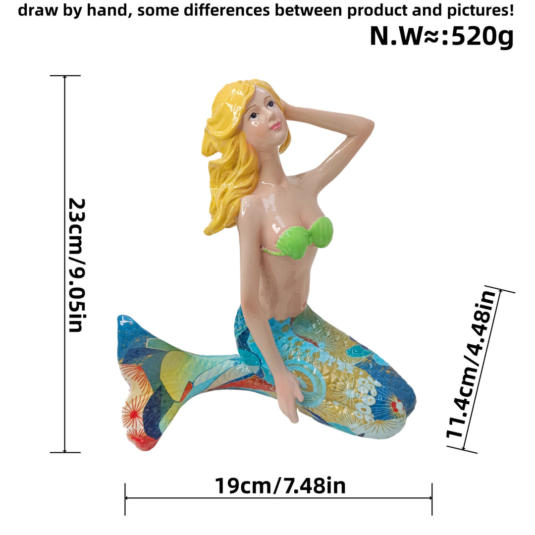Decorative Mermaid Figurine Stornfield