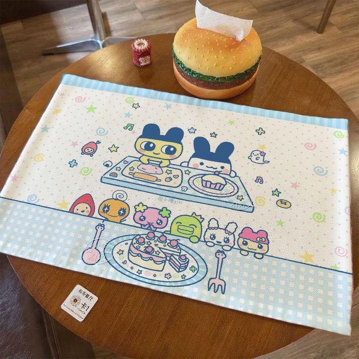 Cartoon-Themed Table Mat