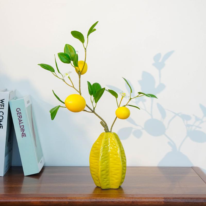 Decorative Lemon Centerpiece for Home Decor