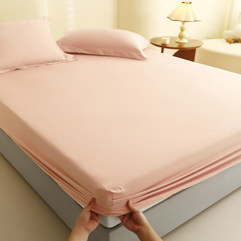 Breathable comfort fitted sheet set with extra deep pocket made of elastic modal blend and all-around elastic
