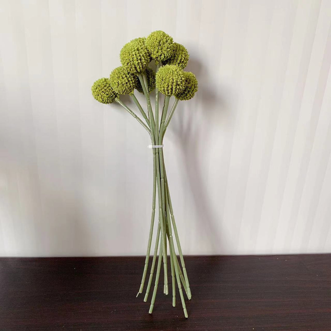 Decorative Pom-Pom Floral Bouquet