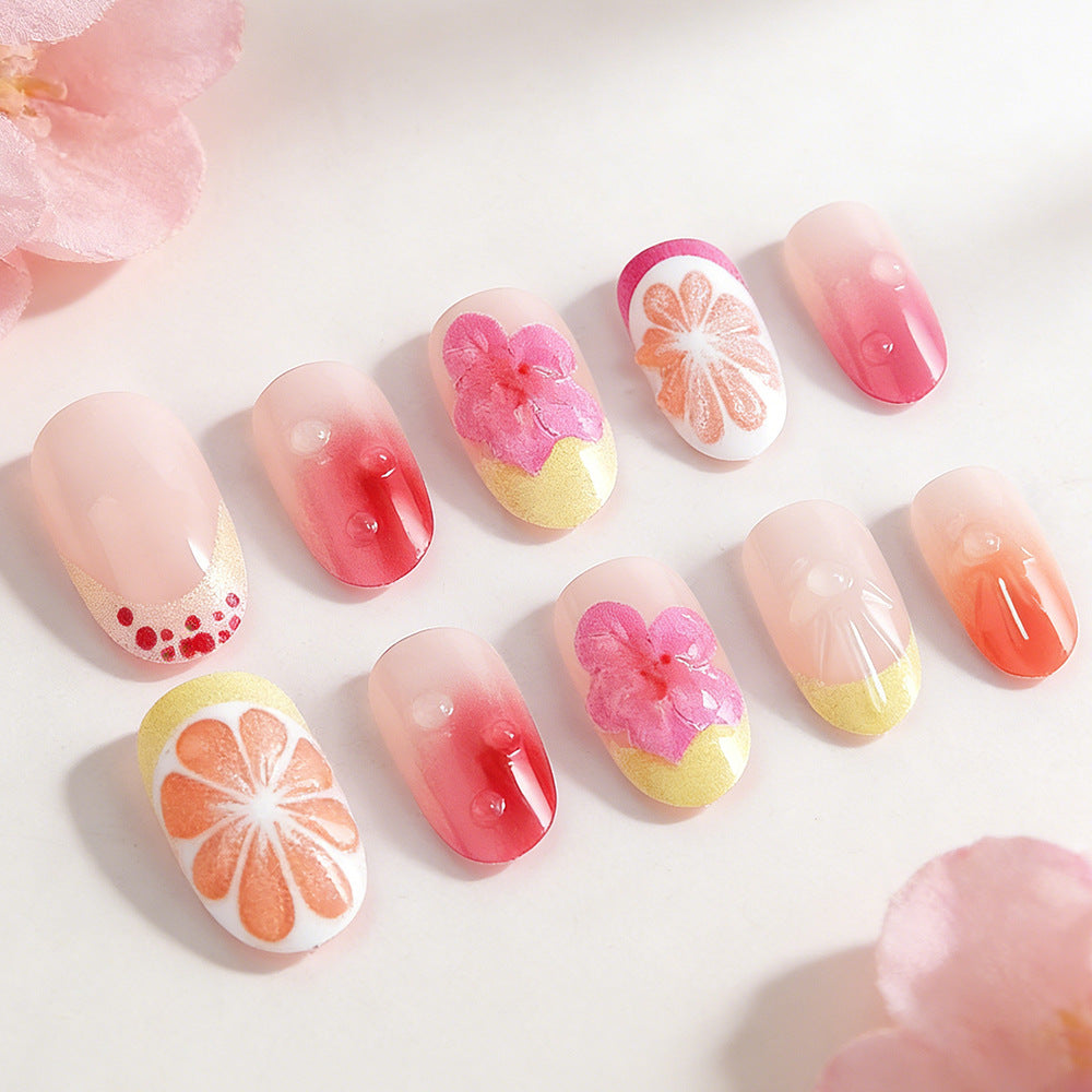 Tropical Floral Nail Art Set Stornfield