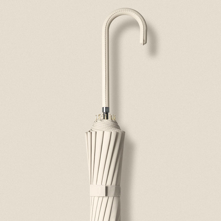 Women's elegant hand umbrella with classic handle Stornfield