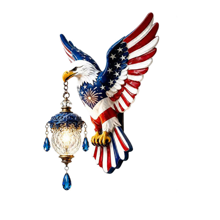 Decorative wall lamp in eagle design Stornfield