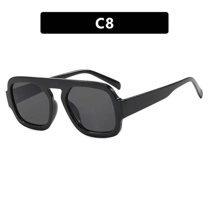 Women's trendy sunglasses with distinct angular design and UV protection Stornfield