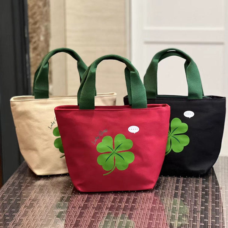 Cute Bear Print Lunch Tote Stornfield