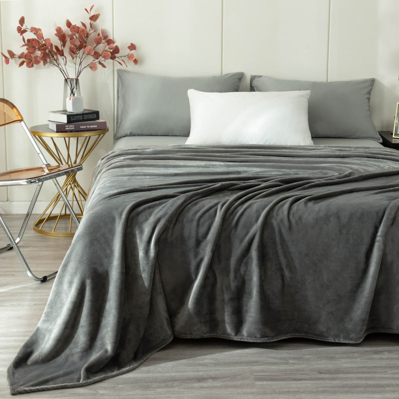 Plush Fleece Throw Blanket Stornfield