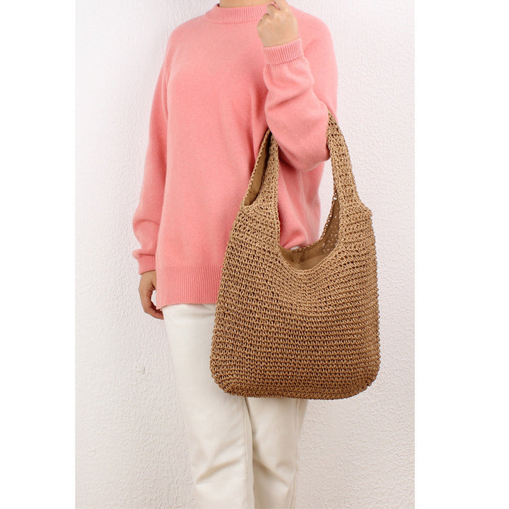 Handmade Mesh Tote Bag in Minimalist Design Stornfield