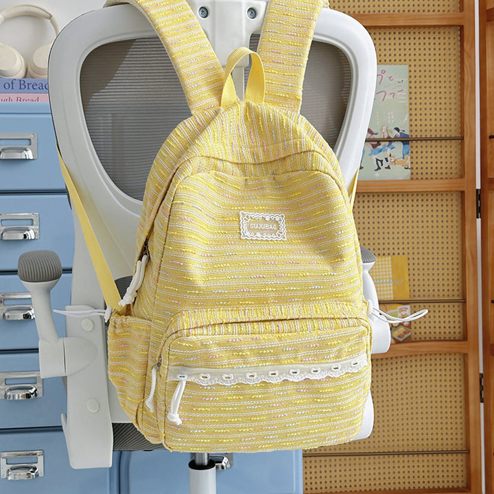 Textured Casual Backpack Stornfield